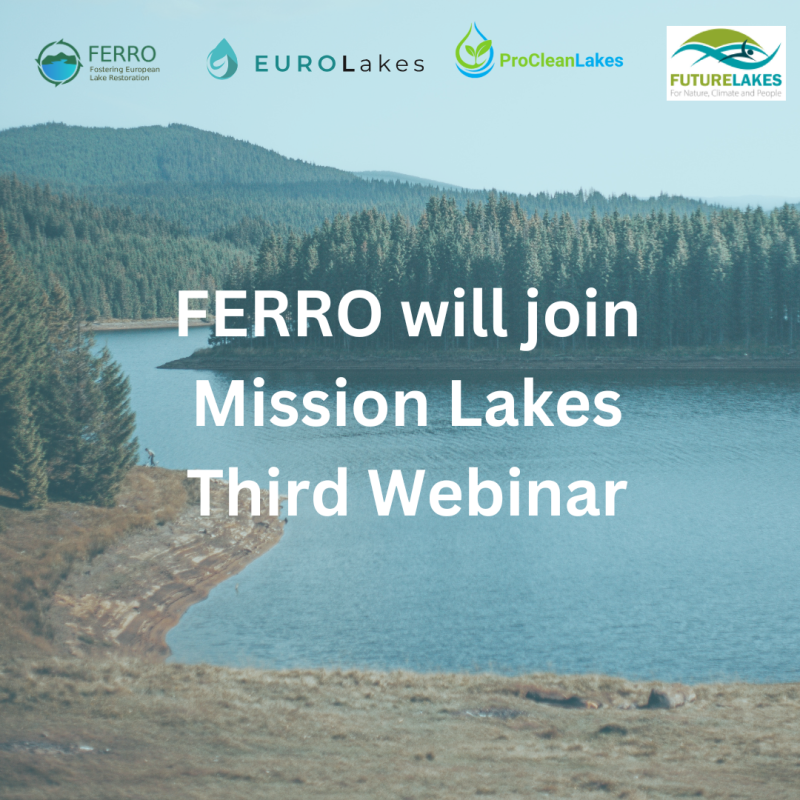 FERRO will host Mission Lakes Webinar on Turning lake pollution into valuable resources